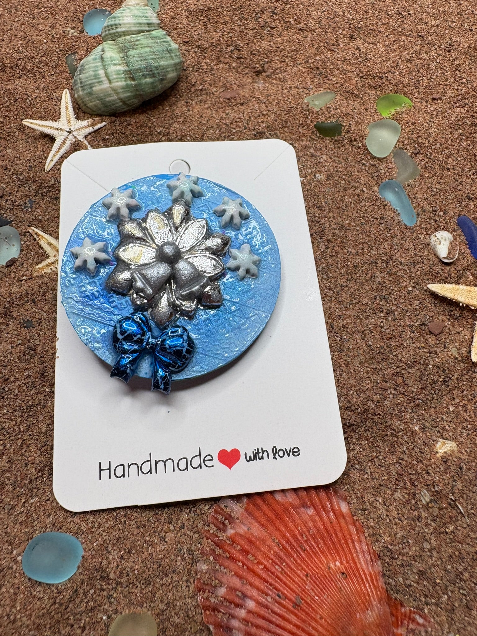 Silver Bells Brooch - SBR3