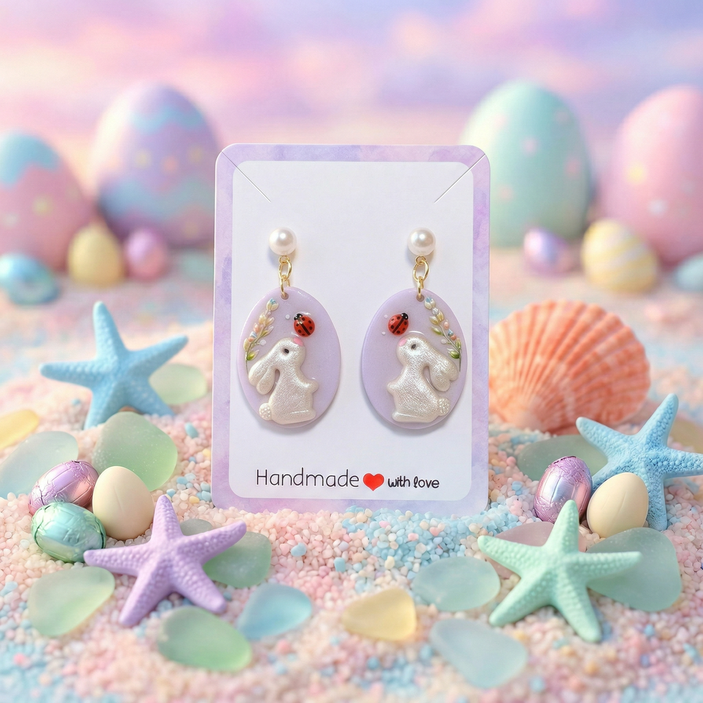 Easter Bunny and Lady Bug SE-1