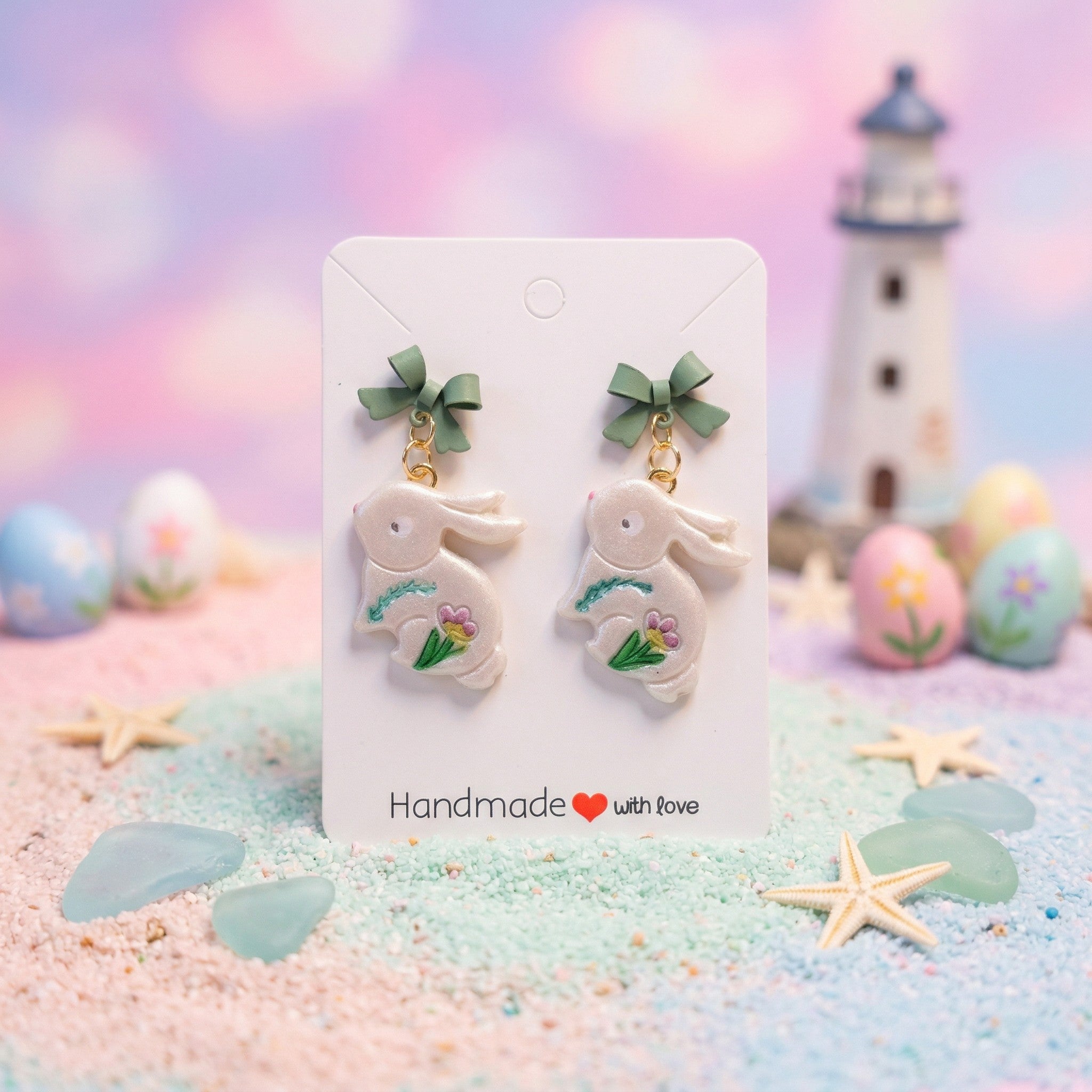 Floral Easter Bunny SE-3