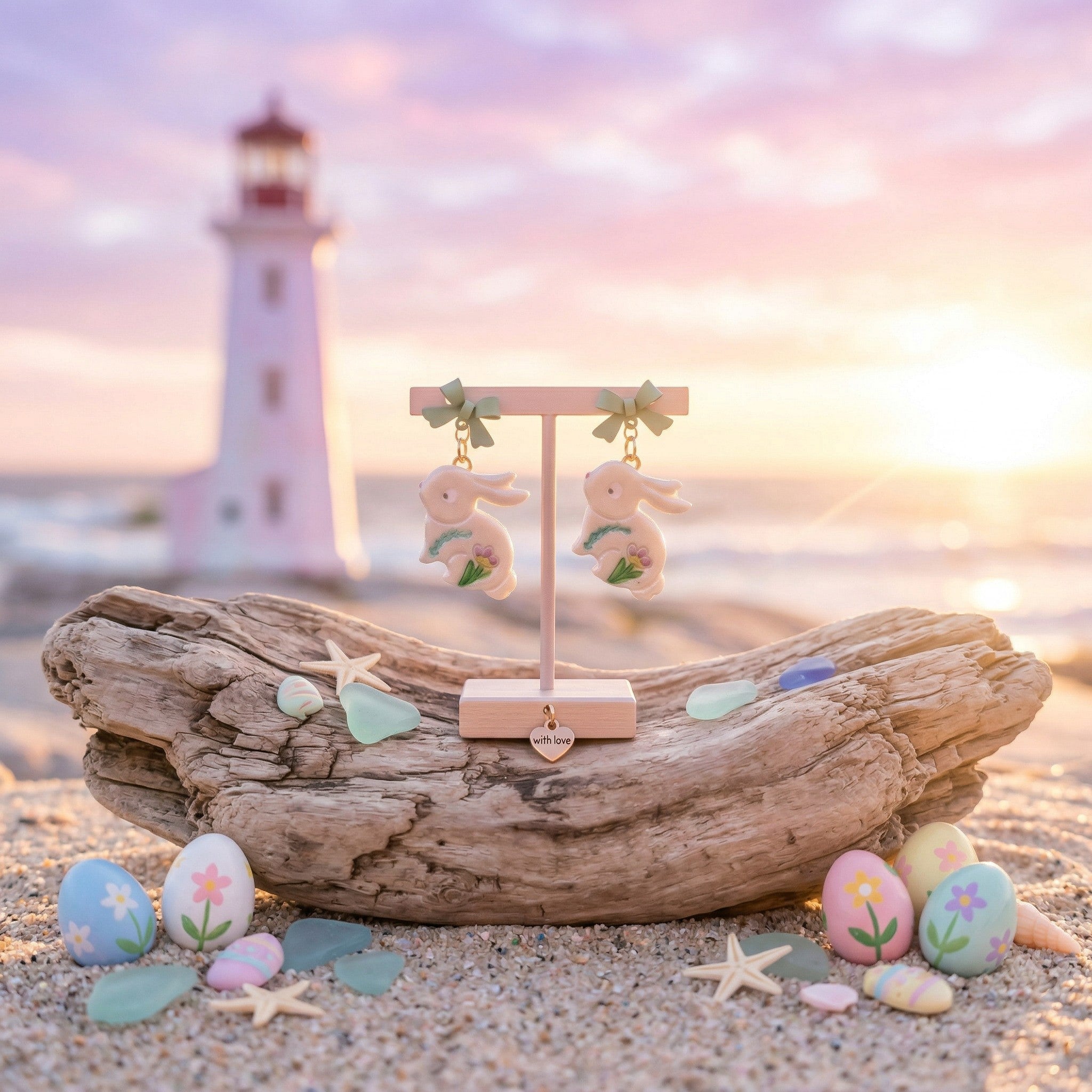 Floral Easter Bunny SE-3