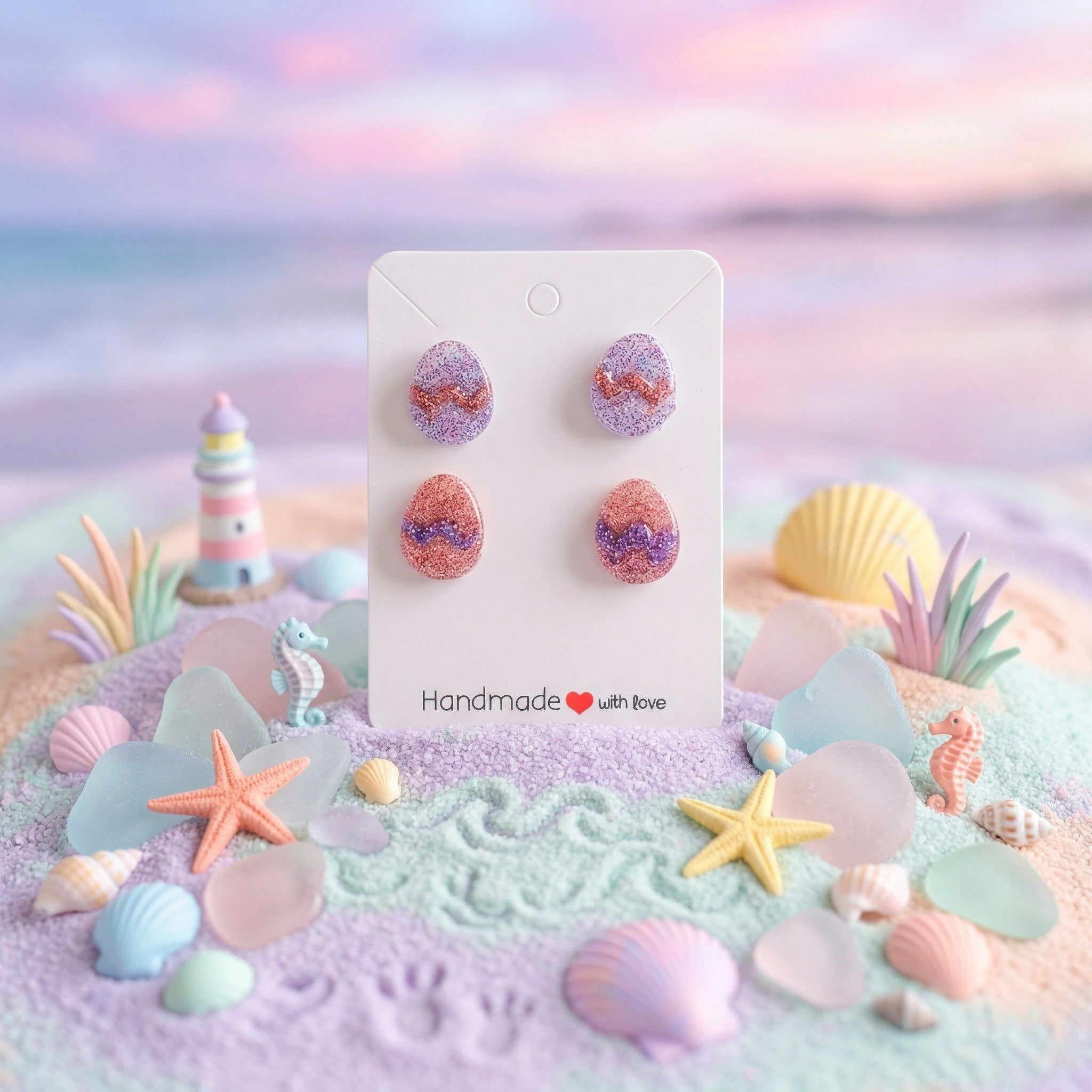 Easter Egg Studs SE-4