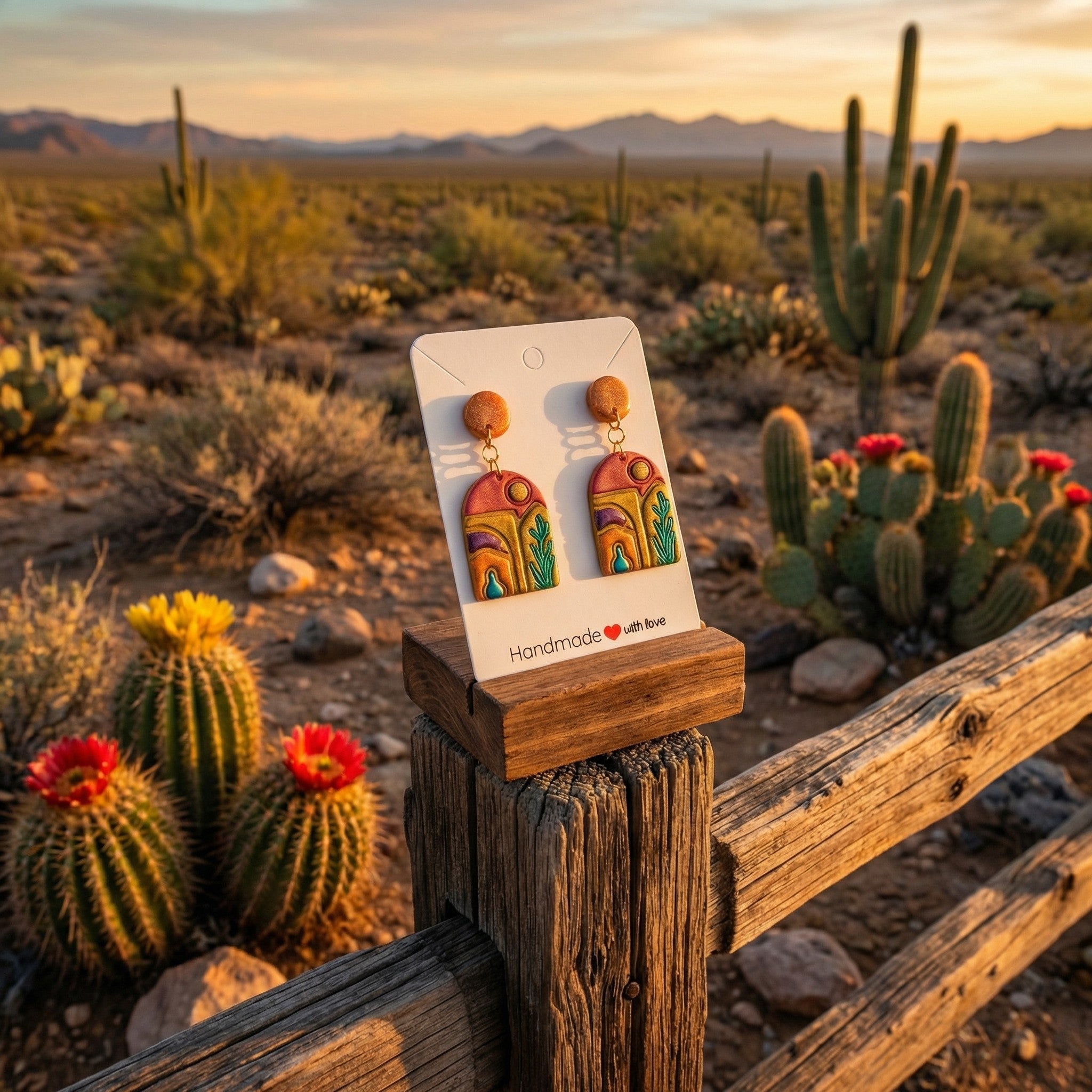 Haciendas Inspired Earrings SG67