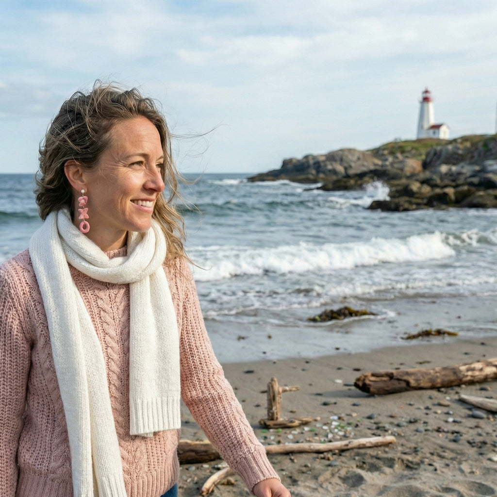 Hearts, X's, and O's Drop Earrings SV14