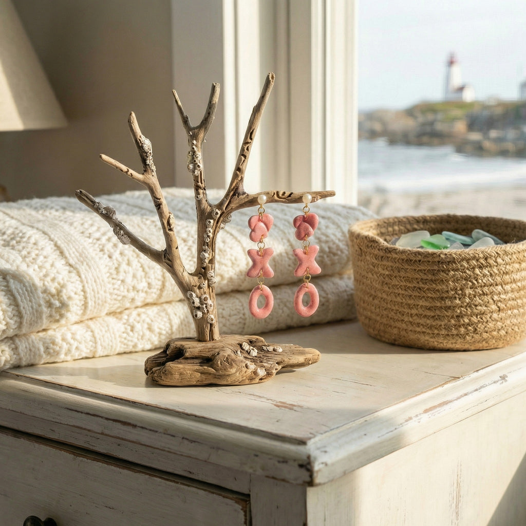 Hearts, X's, and O's Drop Earrings SV14