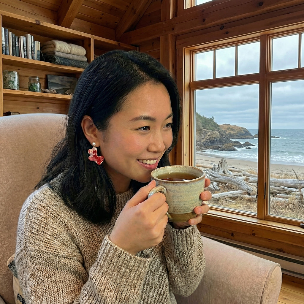 Hearts of Love Drop Earrings SV15