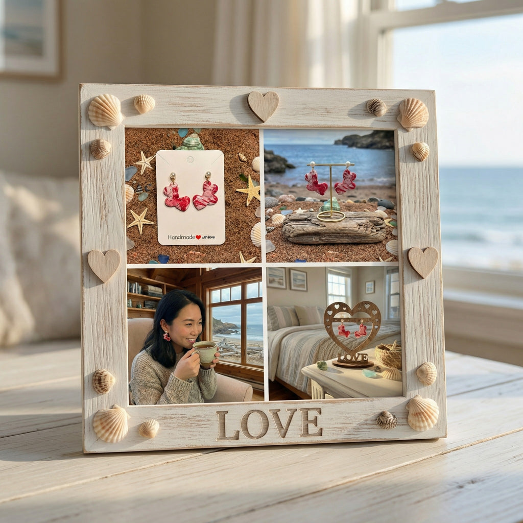 Hearts of Love Drop Earrings SV15