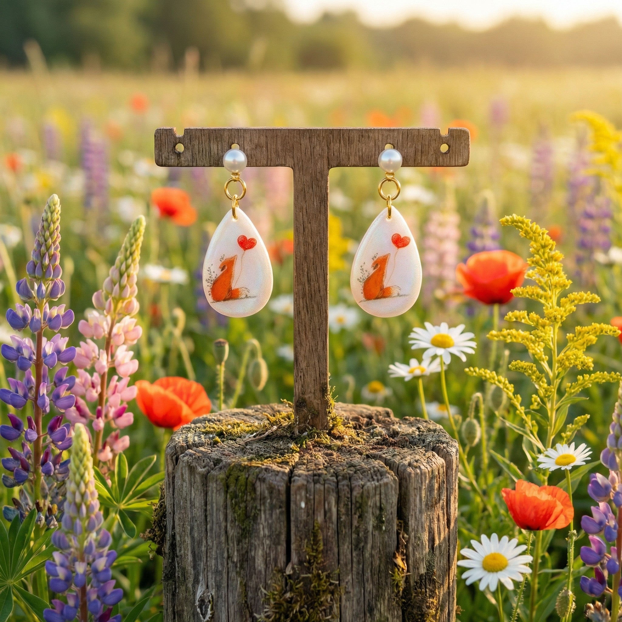 Foxy Love Drop Earrings SV16