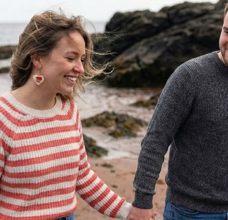 Hearts and Love Dangle Earrings SV9