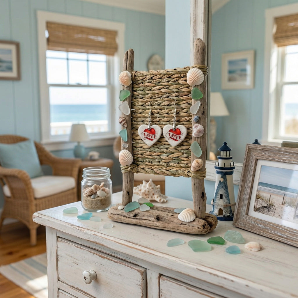 Hearts and Love Dangle Earrings SV9